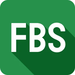 FBS Rebates – Premium Rebate Group FBS broker logo – forex rebate program 2025